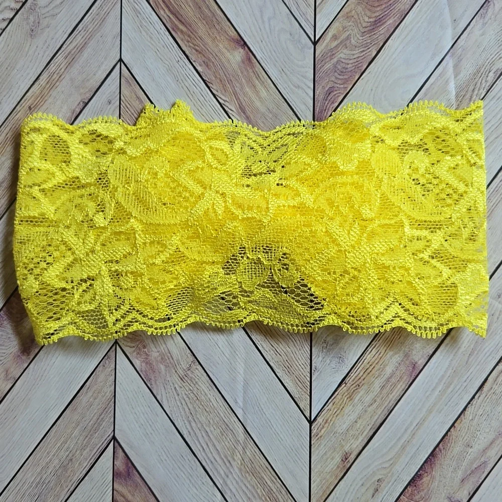 Baby Girls Lace Bow Headbands Set Soft Elastic Wide Hairbands Infants & Toddler